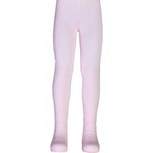 Dore Kız Çocuk Zeynep Desenli Cotton Külotlu Çorap - Pembe