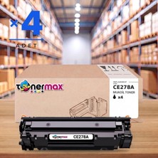 tonermax Hp Laserjet Pro P1566 Muadil Toner Çipli CE278A 4'lü 2.100 Sayfa