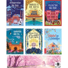 Genç Timaş Rana Demiriz 6 Kitap Set - Ayasofyada Bir Gece-Endülüste Bir Hafta-Yıldız'da Bir Asır-Sarayda Bir Yıl-Rüzgara Fısıldayan Kadınlar-Istanbul'un Anlattıkları - Genç Kitap Ayraç Hediyeli