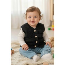 Çt Çeyizci Tekstil Bebek Yeleği, Yumoş Bebek Yeleği Simsiz Yumuşacık Bebek Yeleği