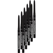 Avon Glimmersticks Asansörlü Açılıp Kapanabilen Göz Kalemi Blackest Black Onlu Set