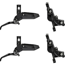 Sram Level Silver Stealth 2 Piston Ön-Arka Fren Seti