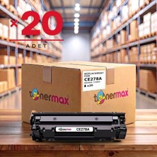 tonermax Hp Laserjet Pro M1530 Muadil Toner Çipli CE278A 20'li 2.100 Sayfa