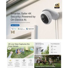 TP-Link Tp-Lınk 8mp Ptz Outdoor Kablosuz Pan-Tilt Ip Kamera Tapo Tapo C560WS