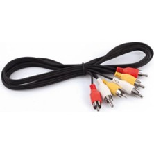 BRC06 3 Rca To 3 Rca Görüntü ve Ses Kablosu 1.5 Metre
