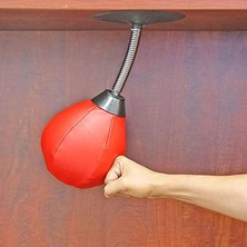 Munico 2 Adet Yetişkin Çocuk Spor Oyuncakları Masaüstü Boks Antrenman Topu Vantuzlu Tepki Hızı Topu Dövüş