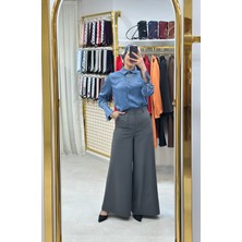 Vuntal Double Bol Paçalı Plazzo Pantolon