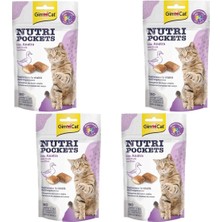 Gimcat Nutripockets Kedi Ödülü Ördek 60 gr x 4 Adet