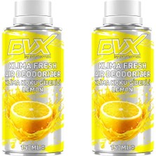 DVX by Divortex Klima Fresh - Temizleyici Klima Bombası Limon 2 x 150 ml