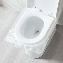 Munico 200 Adet Bireysel Paketli Tek Kullanımlık Tuvalet Kapağı Kılıfı Su Geçirmez Pe Tuvalet Kapağı