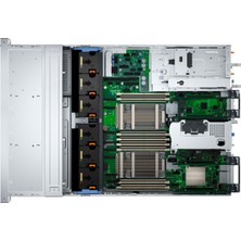 Dell Poweredge R760XS Spl2 Sılver 4510-32GB Ddr5 RDIMM-4X480GB SSD-2X1100W Rack Sunucu