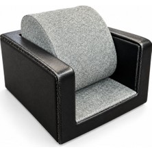 Stand Market Saat Standı Tekli Koltuk Modeli – Pull Up Kaplama Alcantara Yastıklı