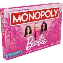 Sepetly Hasbro Gaming Monopoly Barbie Kutu Oyunu - Aile ve Strateji Oyunu (8+ Yaş)