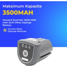 Ümit Maker Homend Dustrider 1263H 3500 Mah 25.2V Dikey Süpürge Batarya