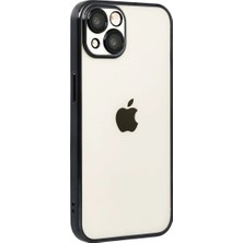 TeknoKapsül Apple Iphone 15 Razer Lensli Silikon - Siyah