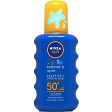 TeknoKapsül Sun Kids Çocuk Güneş Spreyi Spf 50+