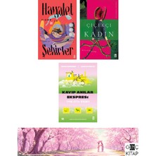 Timaş Yayınları Hayalet Şehirler - Çiçekçi Kadın - Kayıp Anılar Ekspresi 3 Kitap Set - Genç Kitap Ayraç Hediyeli