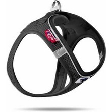 TeknoKapsül Magnetic Vest Köpek Göğüs Tasması Air-Mesh Black 2xs