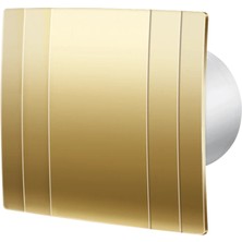 Blauberg Quatro Hi-Tech Gold 125 Plastik Banyo Aspiratörü 12,5 cm