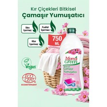 Mom's Green Bitkisel Çamaşır Yumuşatıcısı Kır Çiçekleri 40 Yıkama- 750 ml
