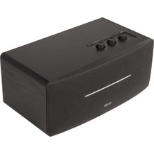 Edifier D12 70W Rms Bluetooth 5.0 Entegre Masaüstü Stereo Hoparlör – Rca/aux Girişli, Uzaktan Kumandalı - Siyah