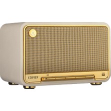 Edifier D32 60W Rms Bluetooth 5.3 Wi-Fi Airplay Destekli Taşınabilir Kablosuz Masaüstü Hoparlör – Hi-Res Audio, Usb-C/aux - Beyaz