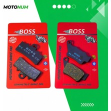 MOTONUM Ktm Duke 125 Ön ve Arka Fren Balata Takımı Yarı Sinterli MTN2818