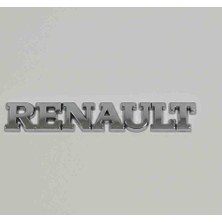 OEM Renault Arka Yazı Krom Geçmeli/tırnaklı 7700817027