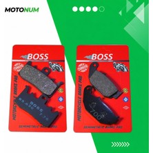 MOTONUM Cf Moto Sr 450 Ön ve Arka Fren Balata Takımı Yarı Sinterli MTN2676