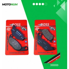 MOTONUM Yamaha R 25 Ön ve Arka Fren Balata Takımı Yarı Sinterli MTN2845