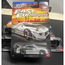 Hot Wheels Siver Series Fast&furious 1995 Mitsubishi Eclipse HNR88 -979Q