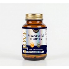 Jove Magnezyum Komplex 60 Kapsül / Magnezyum Biglisinat, Malat,  Sitrat +Çinko ve C Vit.