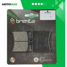 MOTONUM Aprilia Sport City 300 Arka Fren Balata Brenta MTN14460
