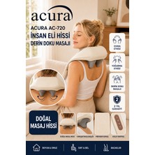 Acura AC-720 5 Boyutlu Masaj Aleti Isıtmalı ve Ovmalı Özellikleriyle Vücut Kullanımı için Uygun
