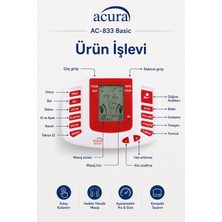 Acura AC-833 Basic Tens Cihazı
