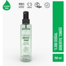 Siveno %100 Doğal Biberiye Suyu Saç Dökülmesi Karşıtı ve Hızlı Saç Uzatma Etkili Saç Toniği 150 ml