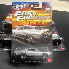 Hot Wheels Siver Series Fast&furious 1970 Dodge Charger R/t HNR88 - 979Q