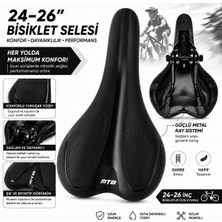 Belirtilmemiş Mtb Sele 24 Jant ve 26 Jant Bisiklet Uyumlu