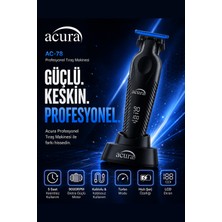 Ac-78 Titanyum Seramik Bıçaklı Profesyonel Sakal Ense Tıraş Makinesi