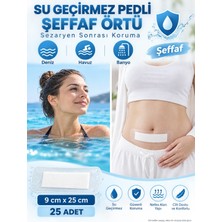 Sezaryan,deniz,havuz,banyo Su Gecirmez Şeffaf Pu Film Örtüsü (9CM-25CM)25 Ad.