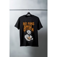 Unisex Oversize 24/1 Penye Dtf Baskılı Tişört - DTF124