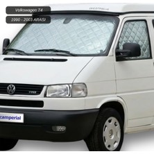 Camperial Motokaravan Ön ve Yan Camlar Için Isı Yalıtım Güneşlik Volkswagen T4