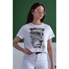 Unisex Oversize 24/1 Penye Dtf Baskılı Tişört - DTF172