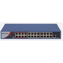 Hikvision Hıkvısıon DS-3E0326P-E/M(B) 230W Poe Yönetilemez 26 Port Swıtch