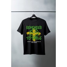 Unisex Oversize 24/1 Penye Dtf Baskılı Tişört - DTF126