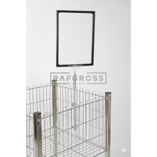 RAFGROSS A5 Yaylı Tablalı Etiket – Etiketlik-Çerçeveli-3'lü Paket