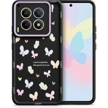 Nezih Case Tecno Camon 30 ile Uyumlu Kamera Korumalı Sevimli Desenli Silikon Kılıf