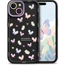 Nezih Case Iphone 14 ile Uyumlu Kamera Korumalı Sevimli Desenli Silikon Kılıf