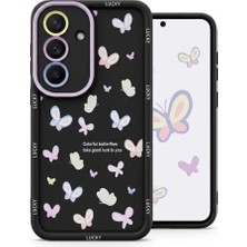 Nezih Case Samsung Galaxy S26 ile Uyumlu Kamera Korumalı Sevimli Desenli Silikon Kılıf