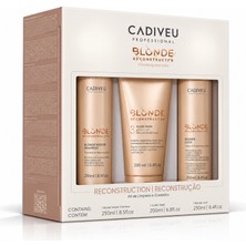 Cadiveu Blonde Reconstructor Evde Bakım Seti 3'lü